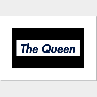 THE QUEEN SUPER LOGO Posters and Art